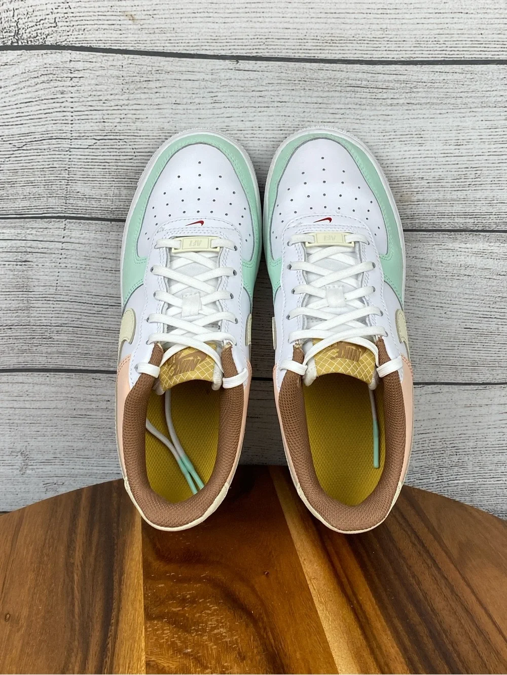 Nike Air Force 1 LV8 ‘Ice Cream’ Sneakers DX3727-100 Women’s Size 6.5 / Youth 5